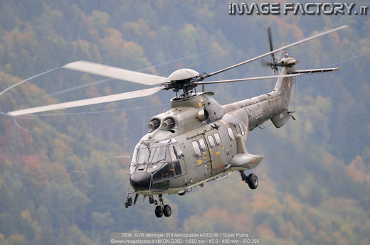 2009-10-08 Meiringen 016 Aerospatiale AS332 M-1 Super Puma